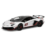 Ultra Unique Lamborghini 2019 Aventador SVJ Silver 1:18 – Verzamelbare resin modelresin resin