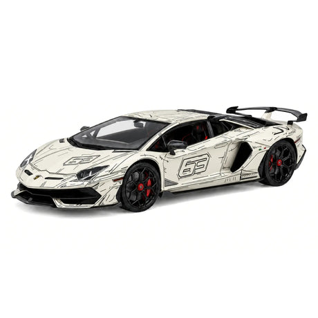 Ultra Unique Lamborghini 2019 Aventador SVJ Sketch 1:18 – Collectible resin Model resin