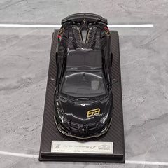 [Ultra Unique] 1:18 Lamborghini 2019 Aventador SVJ Coupe noir voiture miniature Resin