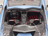 [Ultra Unique] 1:18 Lamborghini 2019 Aventador SVJ Coupe Blue Model Car Resin