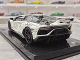 [Ultra Unique] 1:18 Lamborghini 2019 Aventador SVJ Coupe Sketch Model Car Resin