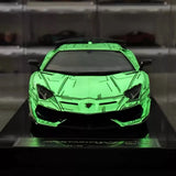 [Ultra Unique] 1:18 Lamborghini 2019 Aventador SVJ Coupe Sketch Model Car Resin