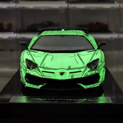[Ultra Unique] 1:18 Lamborghini 2019 Aventador SVJ Coupe Sketch pienoismalli Hartsi