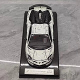 [Ultra Unique] 1:18 Lamborghini 2019 Aventador SVJ Coupe Sketch Model Car Resin