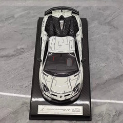 [Ultra Unique] 1:18 Lamborghini 2019 Aventador SVJ Coupe Sketch pienoismalli Hartsi