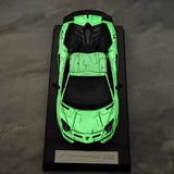 [Ultra Unique] 1:18 Lamborghini 2019 Aventador SVJ Coupe Sketch Model Car Resin