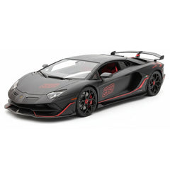 [Ultra Unique] 1:18 Lamborghini 2019 Aventador SVJ Roadster Black Model Car Resin