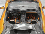 [Ultra Unique] 1:18 Lamborghini 2019 Aventador SVJ Roadster Orange Model Car Resin
