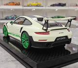 [Ultra Unique] 1:18 Porsche 2018 911 GT2 RS Weissach confezione verde modellino di auto resina