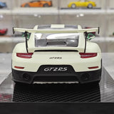 [Ultra Unique] 1:18 Porsche 2018 911 GT2 RS Weissach confezione verde modellino di auto resina