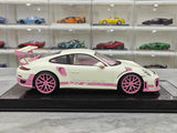 [Ultra Unique] 1:18 Porsche 2018 911 GT2 RS Weissach confezione rosa modellino di auto resina