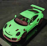 [Ultra Unique] 1:18 Porsche 2018 911 GT2 RS Weissach confezione rosa modellino di auto resina
