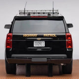 [Vehicle Art] 1:18 Chevrolet 2015 Suburban Highway Patrol Model Car Resin