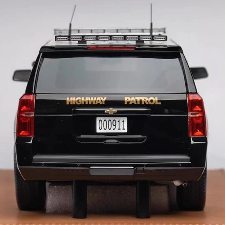 [Vehicle Art] 1:18 Chevrolet 2015 Suburban Highway Patrol Model Car Resin