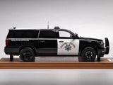[Vehicle Art] 1:18 Chevrolet 2015 Suburban Highway Patrol Model Car Resin
