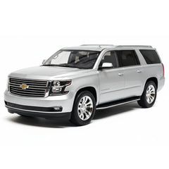 [Vehicle Art] 1:18 Chevrolet 2016 Suburban Silver Model Car Resin