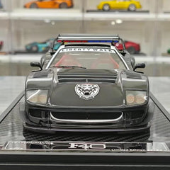 [VIP] 1:18 Ferrari 1987 F40 Liberty Walk Police Model Car Resin