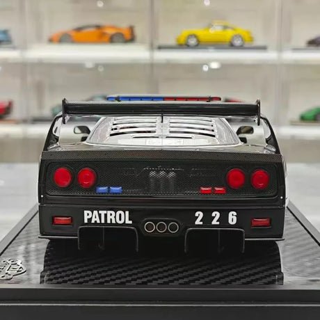 [VIP] 1:18 Ferrari 1987 F40 Liberty Walk Police モデルカー レジン