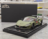 [VIP] 1:18 Ferrari 2020 F8 Tributo Liberty Walk vihreä pienoismalli Hartsi