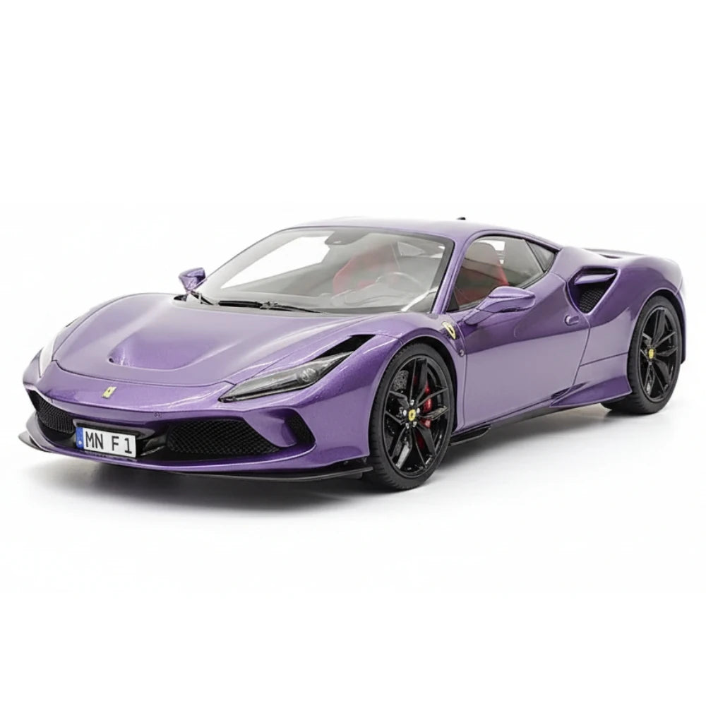 [VIP] 1:18 Ferrari 2023 296 GTB Novitec Purple Model Car Resin