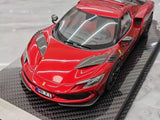 [VIP] 1:18 Ferrari 2023 296 GTB Novitec Red Model Car Resin