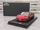 [VIP] 1:18 Ferrari 2023 296 GTB Novitec Red Model Car Resin