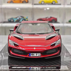 [VIP] 1:18 Ferrari 2023 296 GTB Novitec Red Model Car Resin