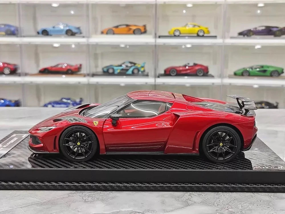 [VIP] 1:18 Ferrari 2023 296 GTB Novitec Red Model Car Resin