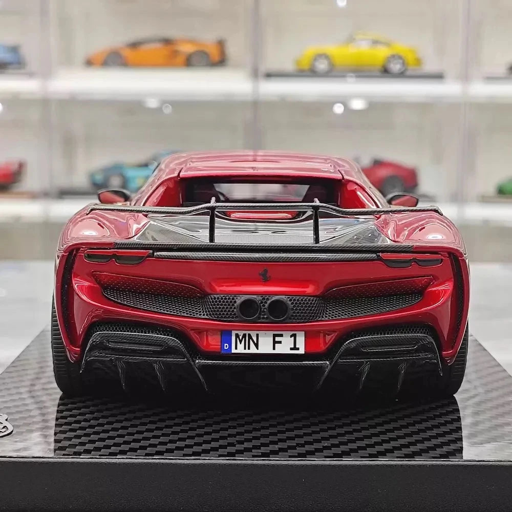 [VIP] 1:18 Ferrari 2023 296 GTB Novitec Red Model Car Resin