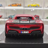 [VIP] 1:18 Ferrari 2023 296 GTB Novitec Red Model Car Resin