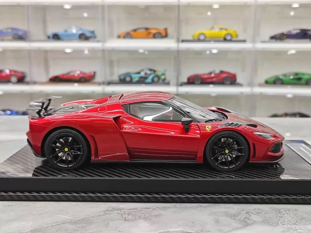 [VIP] 1:18 Ferrari 2023 296 GTB Novitec Red Model Car Resin