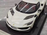 [VIP] 1:18 Ferrari 2023 296 GTB Novitec White Model Car Resin