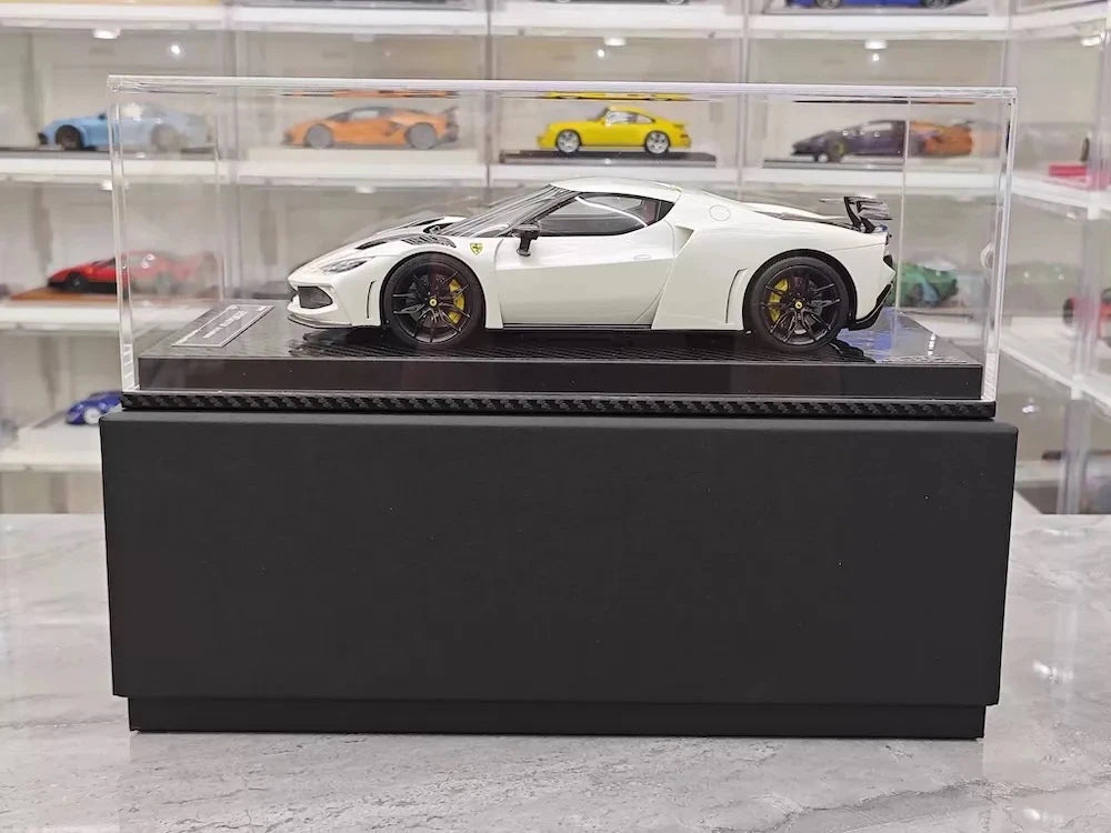 [VIP] 1:18 Ferrari 2023 296 GTB Novitec White Model Car Resin