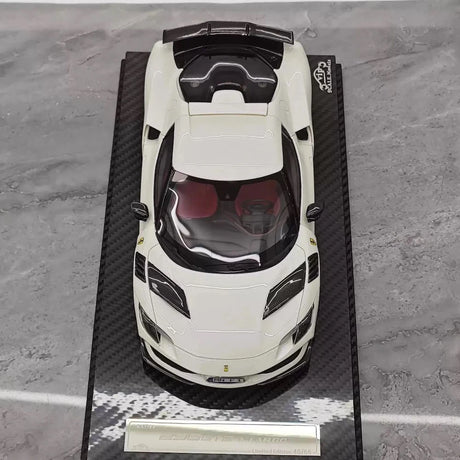 [VIP] 1:18 Ferrari 2023 296 GTB Novitec ホワイト モデルカー レジン