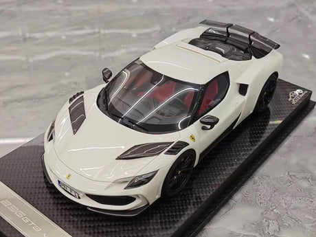 [VIP] 1:18 Ferrari 2023 296 GTB Novitec ホワイト モデルカー レジン