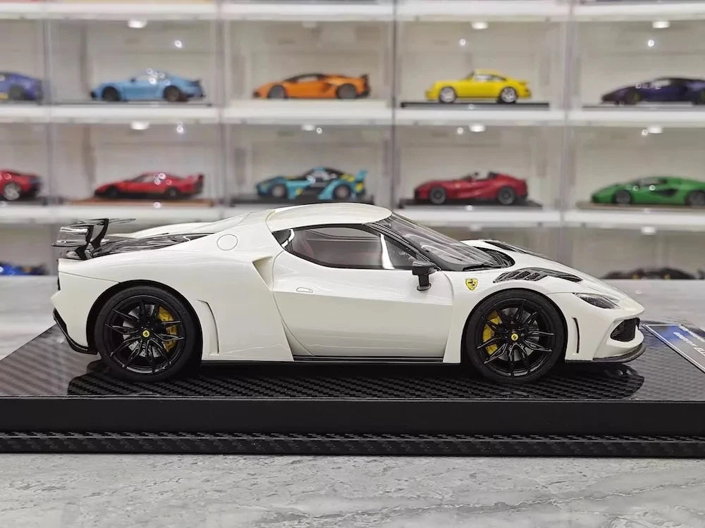 [VIP] 1:18 Ferrari 2023 296 GTB Novitec White Model Car Resin