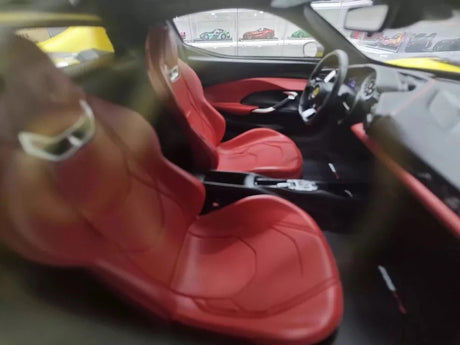 [VIP] 1:18 Ferrari 2023 296 GTB Novitec イエロー モデルカー レジン