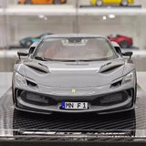 [VIP] 1:18 Ferrari 2023 296 GTB Novitec harmaa pienoismalli Hartsi