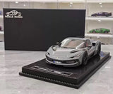 [VIP] 1:18 Ferrari 2023 296 GTB Novitec harmaa pienoismalli Hartsi