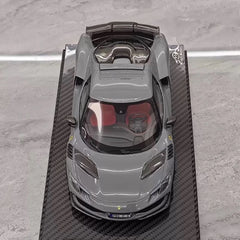 [VIP] 1:18 Ferrari 2023 296 GTB Novitec Gray Model Car Resin