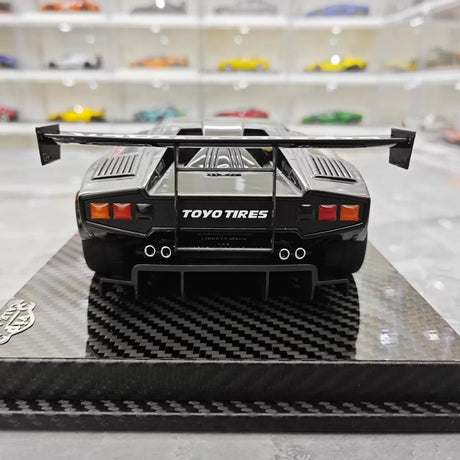 [VIP] 1:18 Lamborghini 1989 Countach Liberty Walk Black Model Car Resin