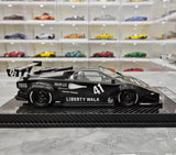[VIP] 1:18 Lamborghini 1989 Countach Liberty Walk Black Model Car Resin