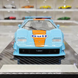 [VIP] 1:18 Lamborghini 1989 Countach Liberty Walk Gulf Model Car Resin