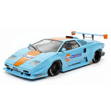 [VIP] 1:18 Lamborghini 1989 Countach Liberty Walk Gulf Model Car Resin