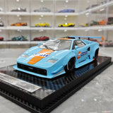 [VIP] 1:18 Lamborghini 1989 Countach Liberty Walk Gulf Model Car Resin