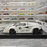 [VIP] 1:18 Lamborghini 1989 Countach Liberty Walk White Model Car Resin