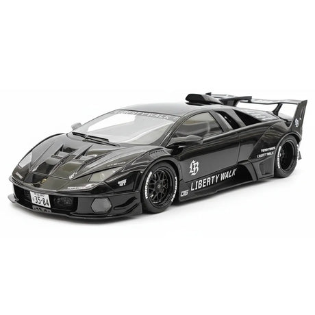 [VIP] 1:18 Lamborghini 2009 Murcielago GT EVO Liberty Walk Black Model Car Resin