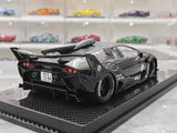 [VIP] 1:18 Lamborghini 2009 Murcielago GT EVO Liberty Walk Black Model Car Resin