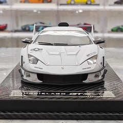 [VIP] 1:18 Lamborghini 2009 Murcielago GT EVO Liberty Walk Gray Model Car Resin