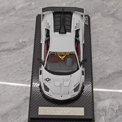 [VIP] 1:18 Lamborghini 2009 Murcielago GT EVO Liberty Walk Gray Model Car Resin
